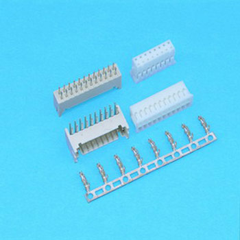 Conectores de fila doble de 2,0 mm con paso de cable a placa