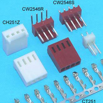 Conectores de fila únicos con paso de 0,100&quot;(2,54 mm), serie CW2546